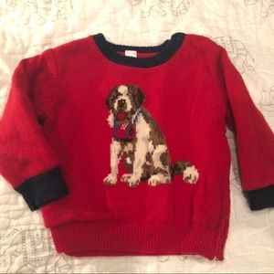 GAP wool, cotton lined sweater